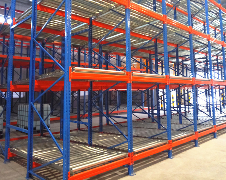 LIVE STORAGE PALLET RACKING